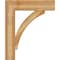 Ekena Millwork Thorton Block Rough Sawn Bracket, Western Red Cedar, 6"W x 30"D x 36"H BKT06X30X36THR05RWR - alternate 3